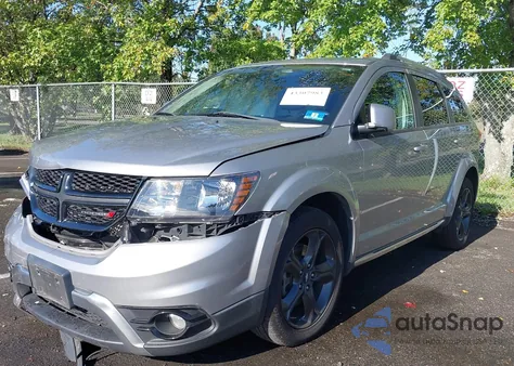 2018 Dodge Journey Crossroad Awd from USA, damaged, VIN 3C4PDDGG9JT387651